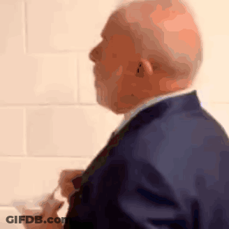 Man With Beard In Red Sunglasses And Red Shirt GIF