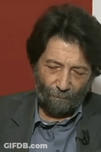 Man With Beard In Suit And Blue Shirt GIF