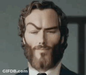 Man With Beard In Suit And Tie GIF