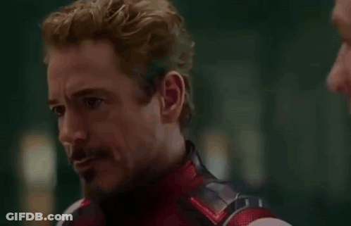 Man With Beard In Superhero Costume GIF