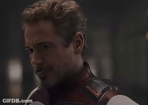 Man With Beard In Superhero Costume GIF