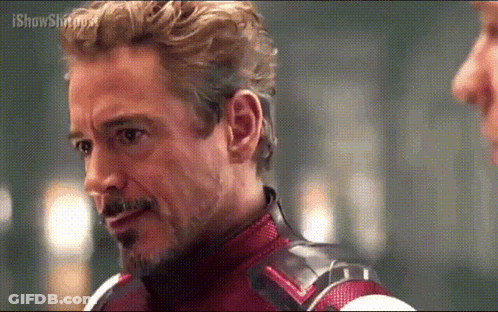 Man With Beard In Superhero Costume GIF
