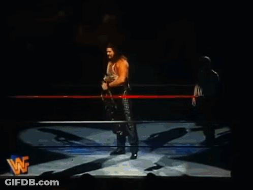 Man With Beard In Tank Top Saying Big GIF