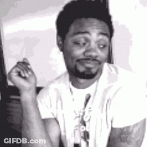 Man With Beard In White Shirt GIF