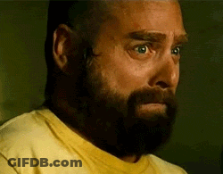 Man With Beard In Yellow Shirt GIF