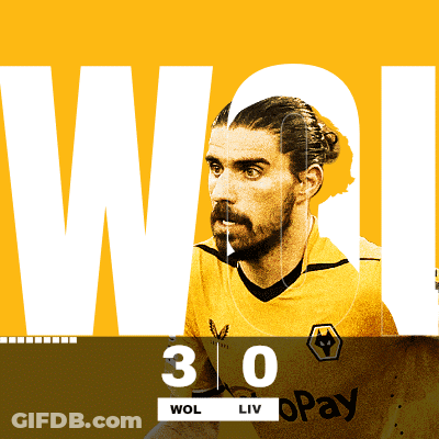 Man With Beard In Yellow Shirt With Wol GIF