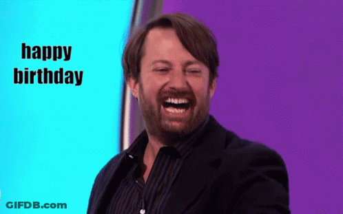 Man With Beard Laughing GIF