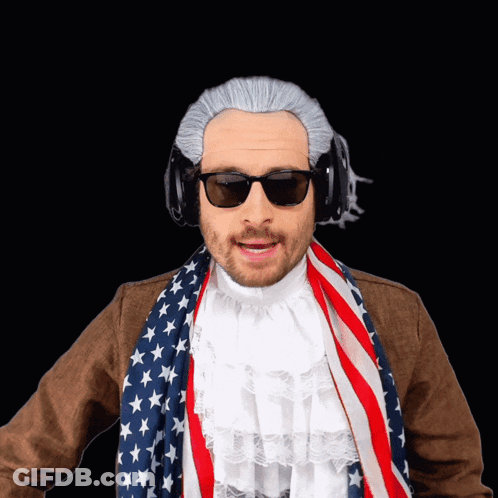 Man With Beard Laying Down Eyes Closed Shirt Says Guns GIF
