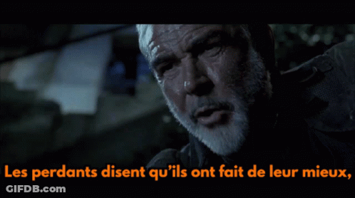 Man With Beard Les Perdants Disent Qu'ils Ont Fait De Leur Mieux GIF