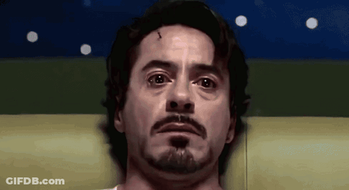 Man With Beard Looking At Camera GIF