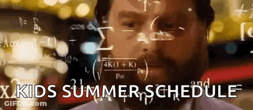 Man With Beard Looking At Math Equations GIF