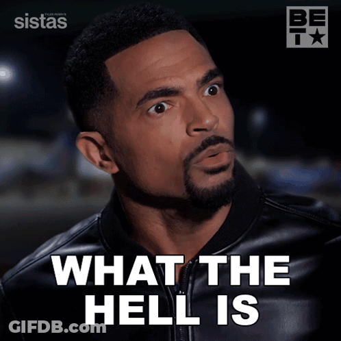 Man With Beard Making Funny Face GIF