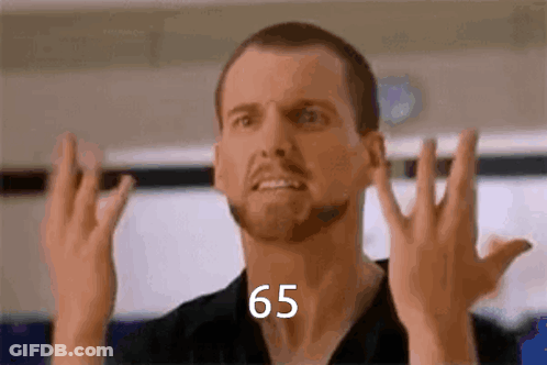 Man With Beard Making Funny Face 65 GIF