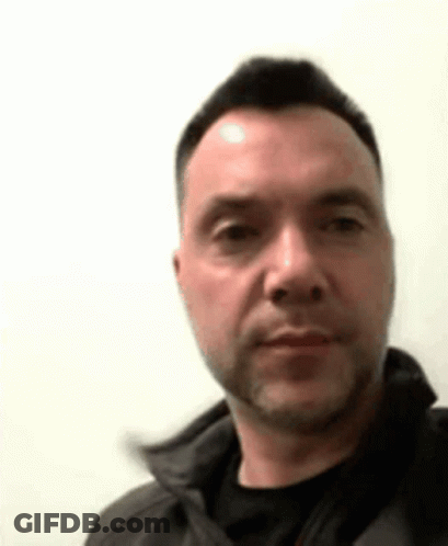 Man With Beard Making Funny Face GIF