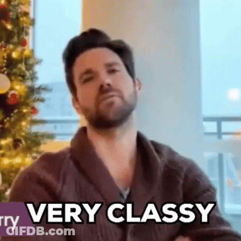 Man With Beard Making Funny Face GIF