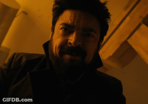 Man With Beard Making Funny Face GIF