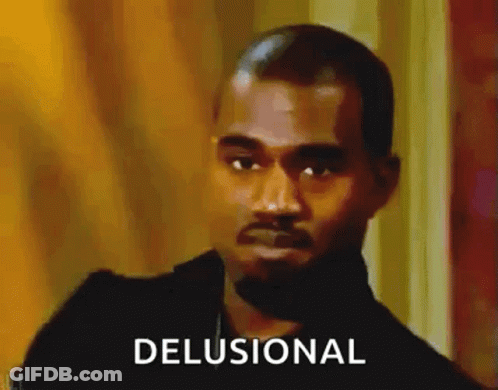 Man With Beard Making Funny Face Delusional GIF