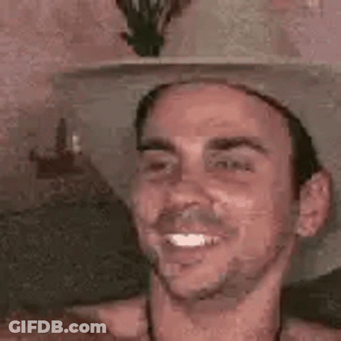 Man With Beard Making Funny Face GIF
