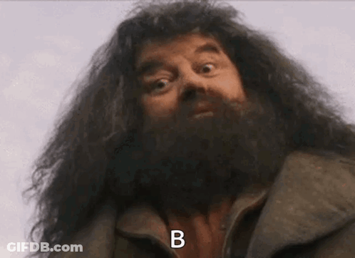 Man With Beard Making Funny Face GIF