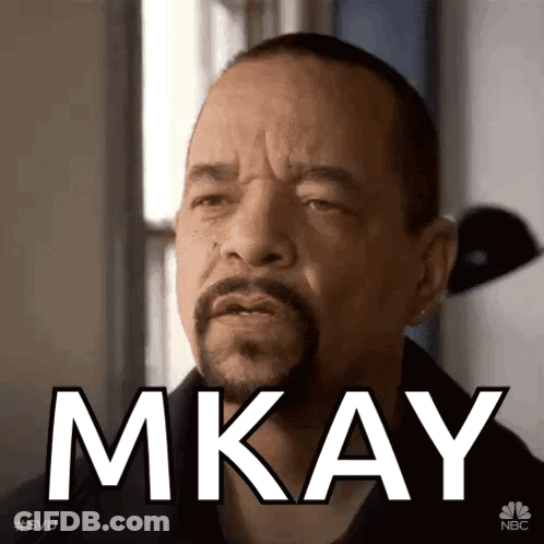 Man With Beard Making Funny Face Mkay GIF