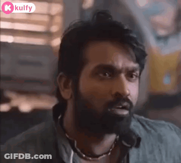 Man With Beard Making Funny Face GIF