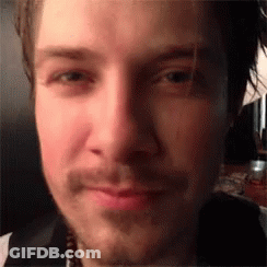 Man With Beard Making Funny Face GIF