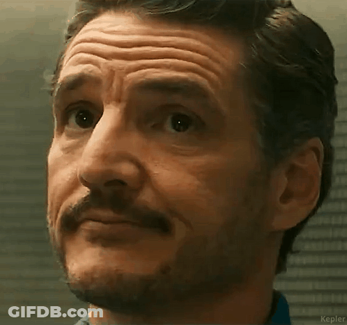 Man With Beard Making Funny Face GIF