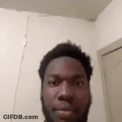 Man With Beard Making Funny Face GIF