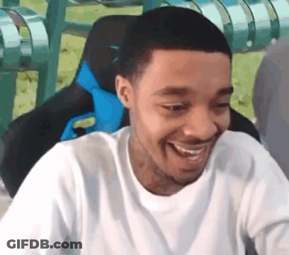 Man With Beard Making Funny Face Saying No No Of Course Not GIF