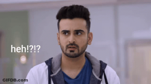 Man With Beard Making Funny Face GIF