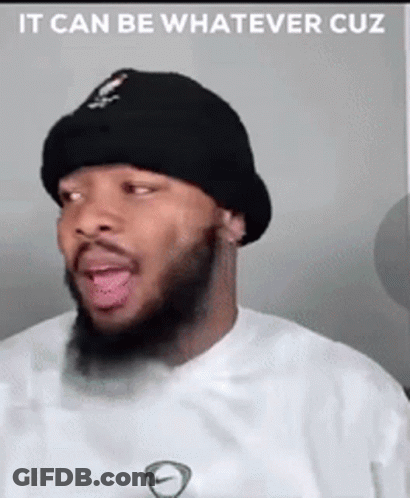Man With Beard Making Funny Face GIF