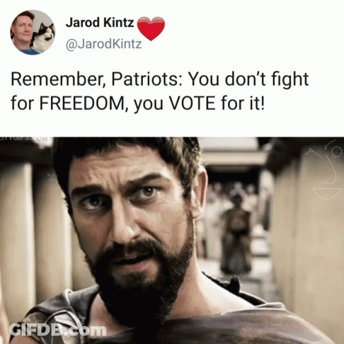 Man With Beard Next To Jarod Kintz Tweet GIF