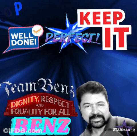 Man With Beard On Keep It Poster GIF