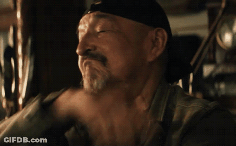Man With Beard Pat Myself On The Back GIF