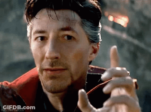 Man With Beard Pointing Finger GIF