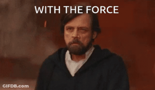 Man With Beard Pointing With Force GIF