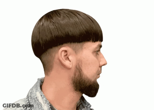 Man With Beard Saying A-Mish GIF