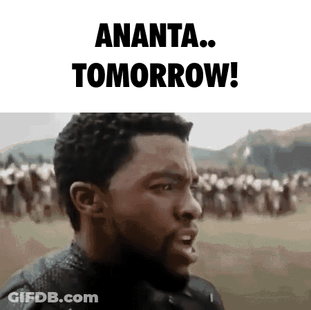Man With Beard Saying Ananta Tomorrow GIF