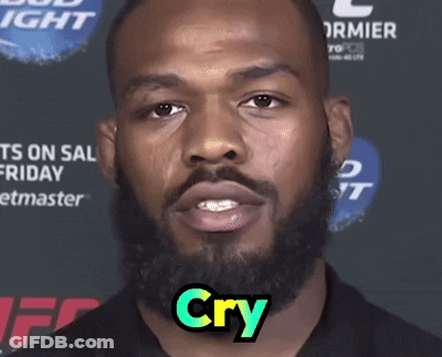Man With Beard Saying Cry In Front Of Bud Light GIF