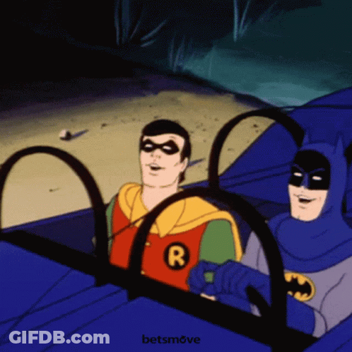 Man With Beard Saying He's Bat Shit Crazy In Pink Letters GIF