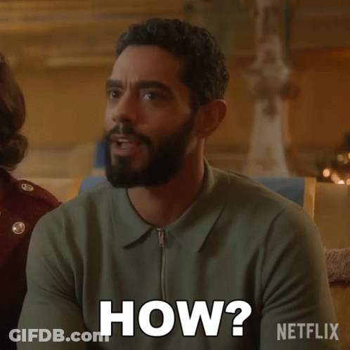 Man With Beard Saying How GIF