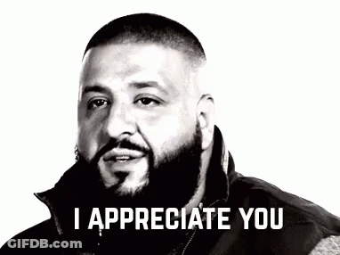 Man With Beard Saying I Appreciate You GIF