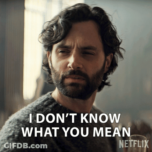 Man With Beard Saying I Don't Know GIF