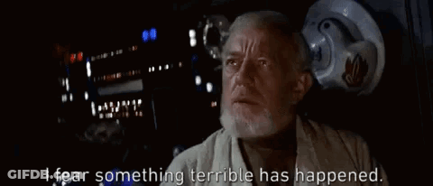 Man With Beard Saying I Fear Something Terrible GIF