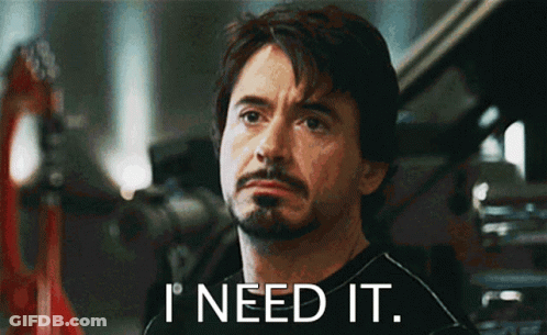 Man With Beard Saying I Need It GIF