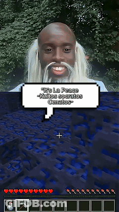 Man With Beard Saying It's La Peace GIF