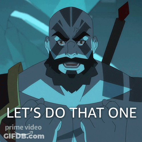 Man With Beard Saying Let's Do That One Prime Video GIF