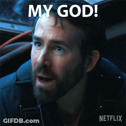 Man With Beard Saying My God GIF