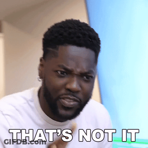 Man With Beard Saying Not It GIF