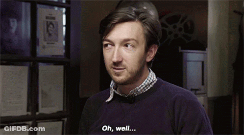 Man With Beard Saying Oh Well GIF